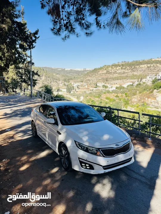 Kia K5 أوبتيما  فحص نخب نخب ولا ضربة  امكانية البيع دفعة وشيكات  خدمة التوصيل متوفرة