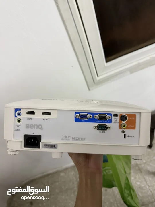 بروجكتور Benq mx550 2018 شبه جديد