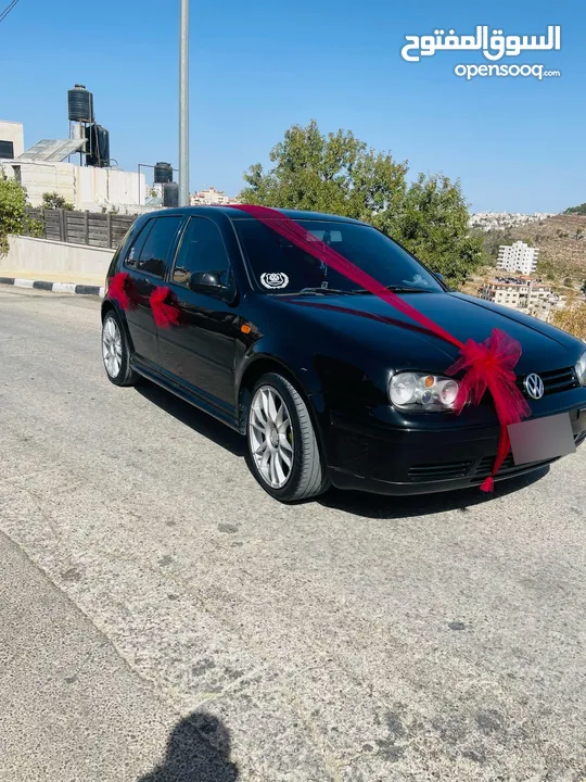 Golf mk4 موجوده برام الله 2002 بحاله ممتازه