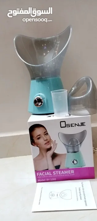 جهاز بخار ساونا الوجه تنظيف الوجه بالبخار مبخره3x1 جهاز البخار تنظيف وجه