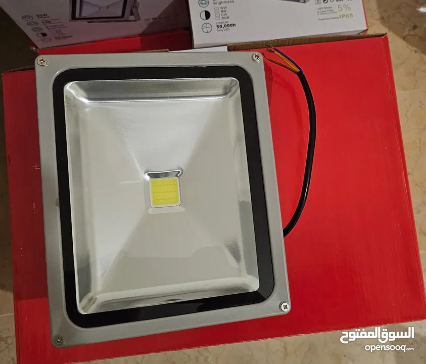كشاف LED أبيض  50 واط 30 واط