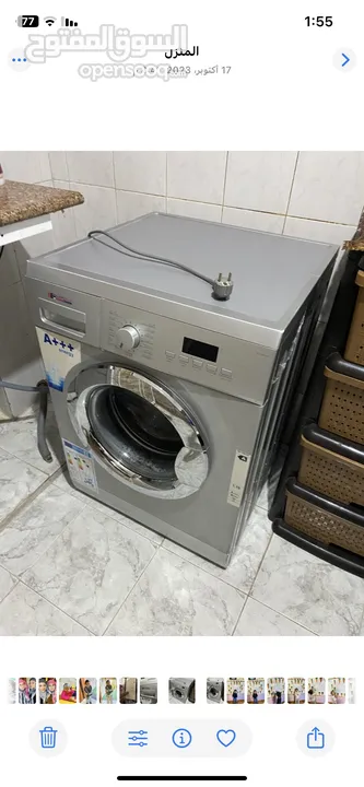 غسالة  ممتاز للبيع شبه جديدة