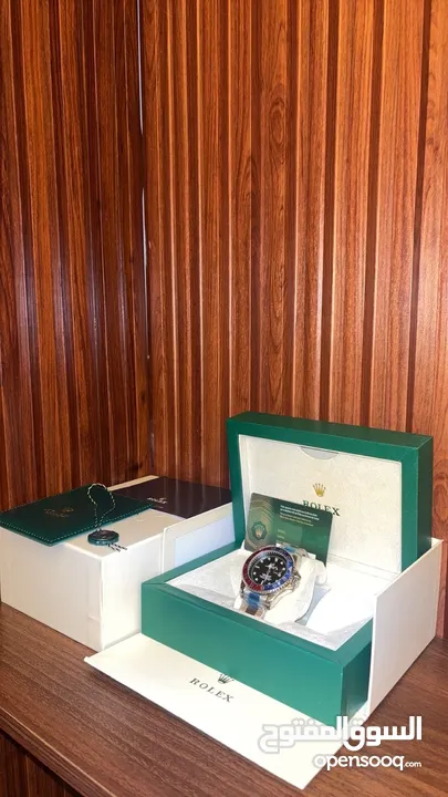 New Rolex Pepsi Master Copy Watch  ساعة رولكس ببسي ماستر كوبي للبيع  جديدة مع علبتها الرسميةfor Sale