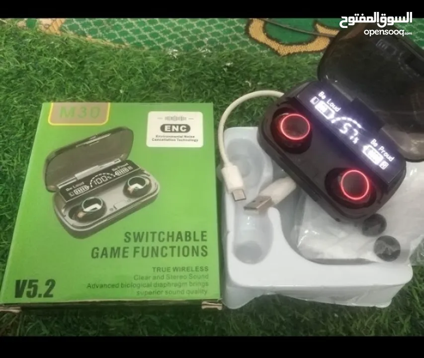 سماعه بلوتوث لاسلكيه M30 نخب اول للبيع او البدل