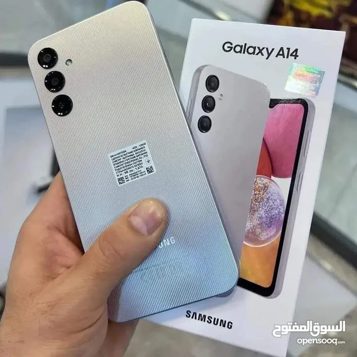 مستعمل اخو الجديد Samsung A14 رام 8 و 12 جيجا 64 و 128 مكفول متوفر توصيل