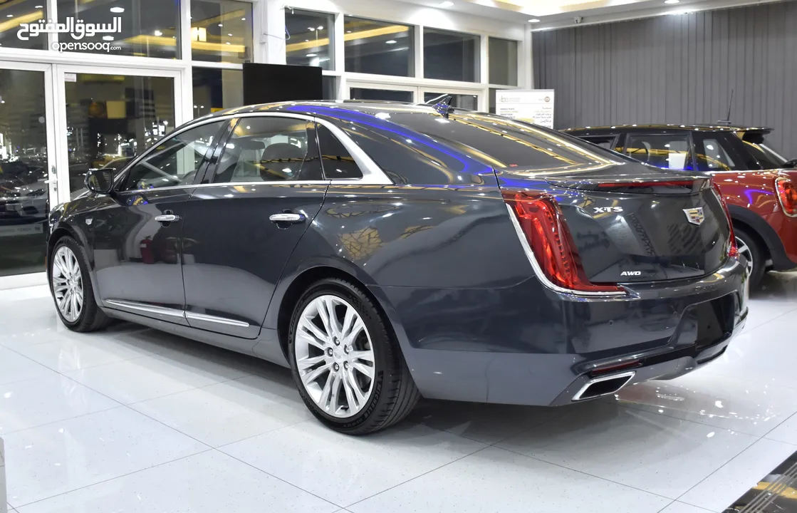 Cadillac XTS AWD 3.6 ( 2019 Model ) in Gray Color GCC Specs