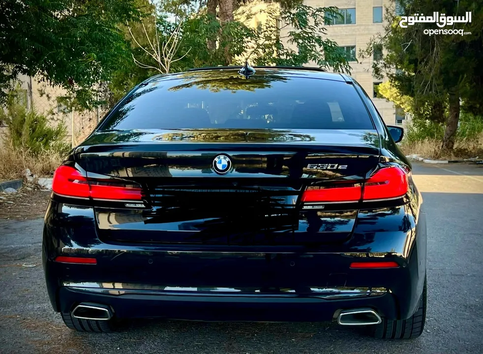 BMW530e 2020  هايبرد فل الفل ولاغرام بوية،عداد 18 الف بانوراما ،