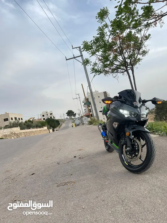 دراجه كوزاكي 400 موديل 2.19 ممشا قليل