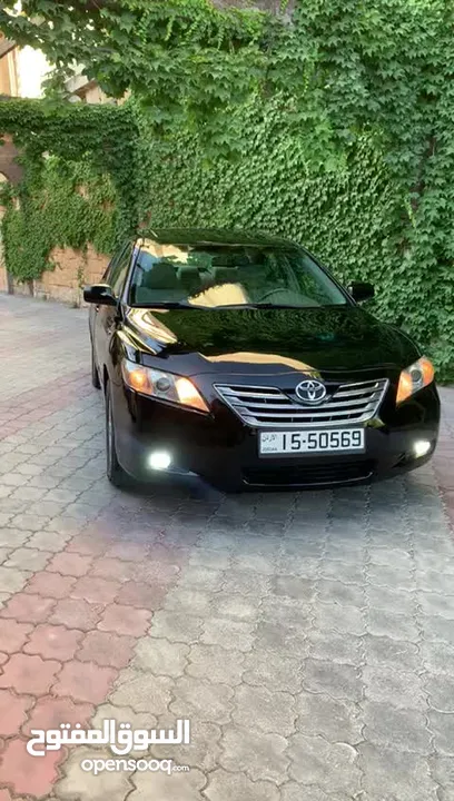 تويوتا كامري 2009 فلل كامل مع فتحه LXI فحص كامل اربعه جيد بطاريه فحص بحالة الشركه للبيع