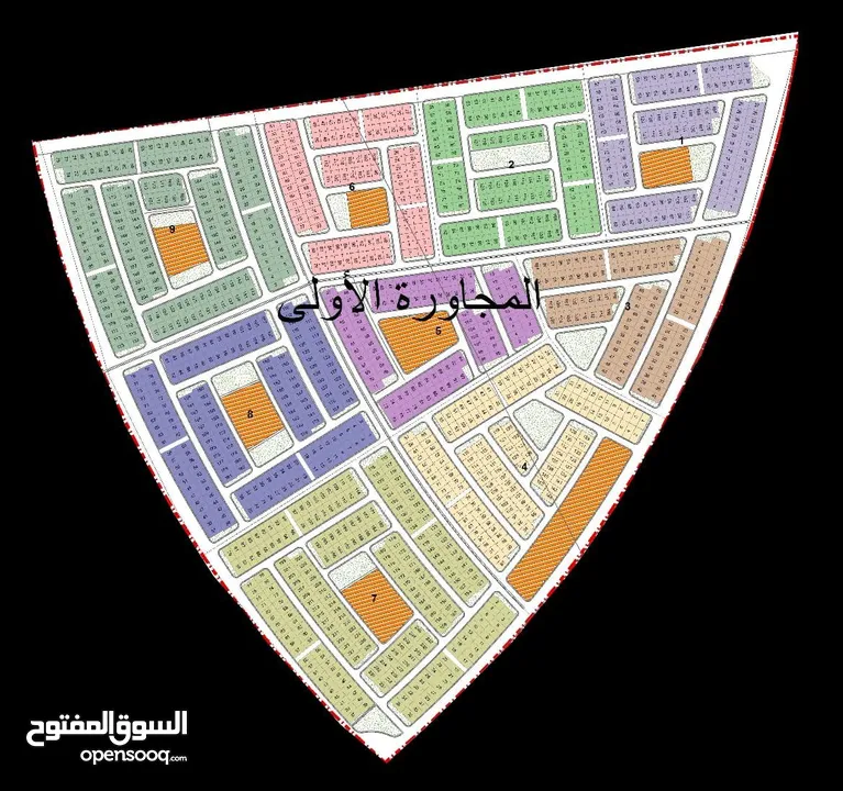 للببع قطعة ارض موقع مميز  بالرقابه الاداريه. حي. الابتاون اكتوبر