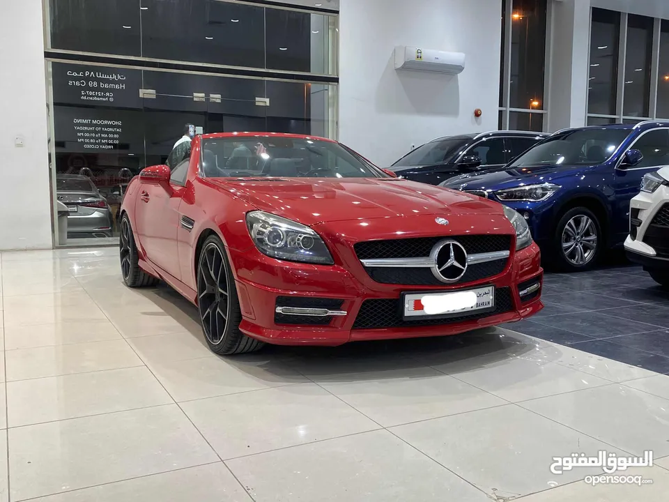 Mercedes Benz SLK-350 / 2014 (Red)