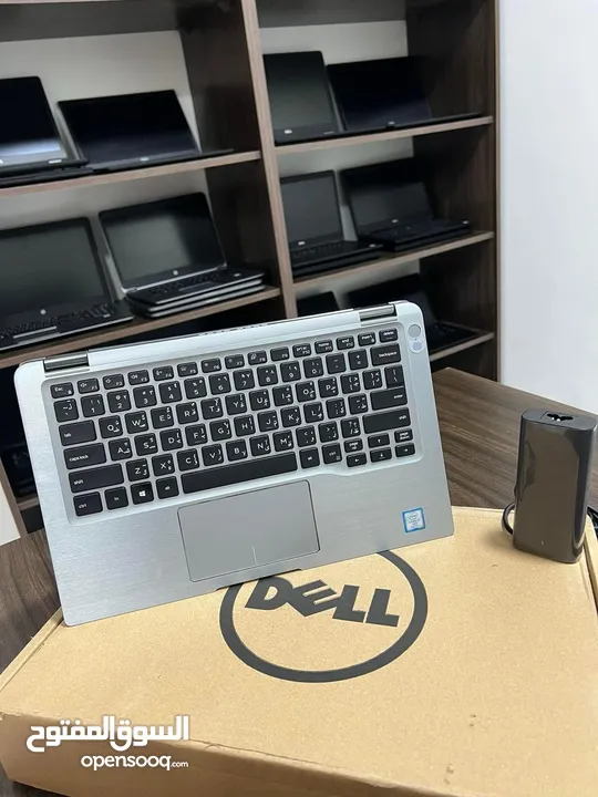 Dell i7-10th جيل عاشر  رام 32 غيغا لمس يفتح 360 درجة معدن المنيوم بالكامل كيبورد مضيء