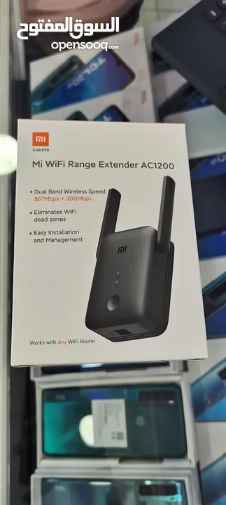 موسع شبكة شاومي 5G بسعر حرق xiaomi Wifi extender AC1200