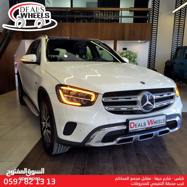 مرسيدس GLC300e Avantgarde موديل 2020 كهرباء وبنزين غير منمر