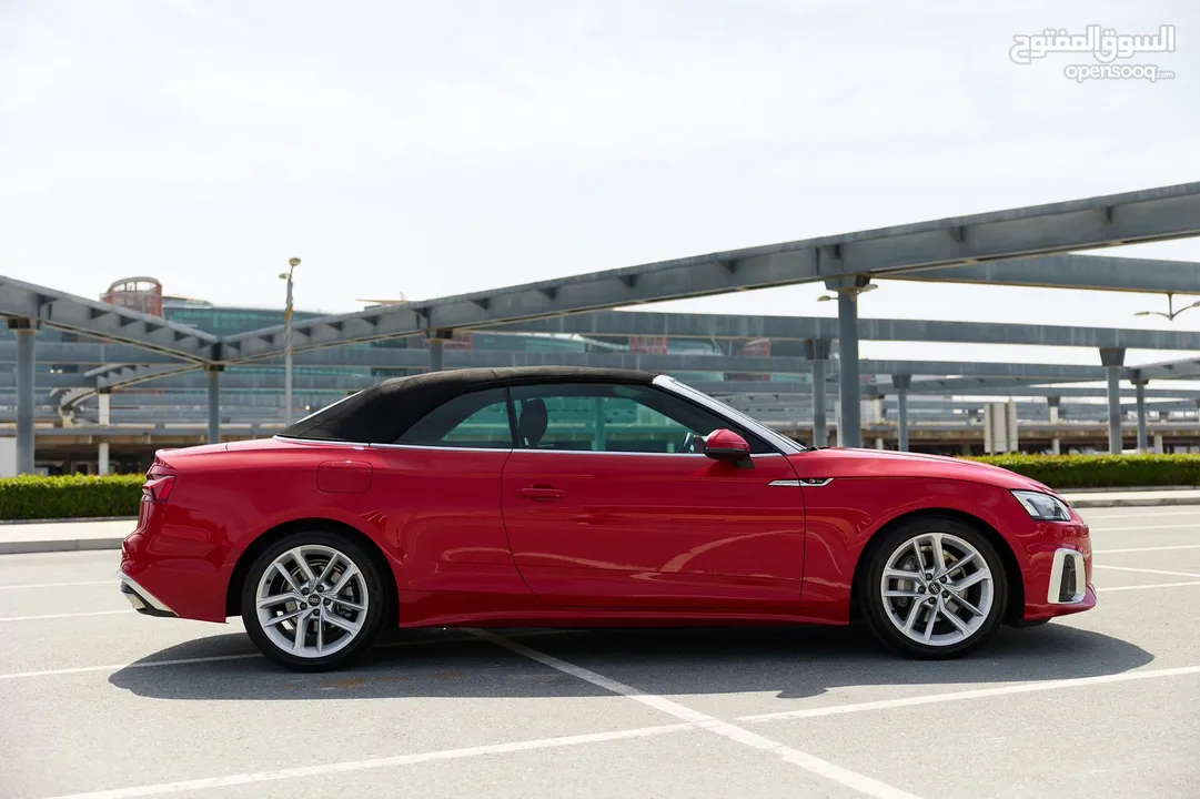 AUDI A5 Cabrio Red 250 hp V4 Twin-turbo For Sale