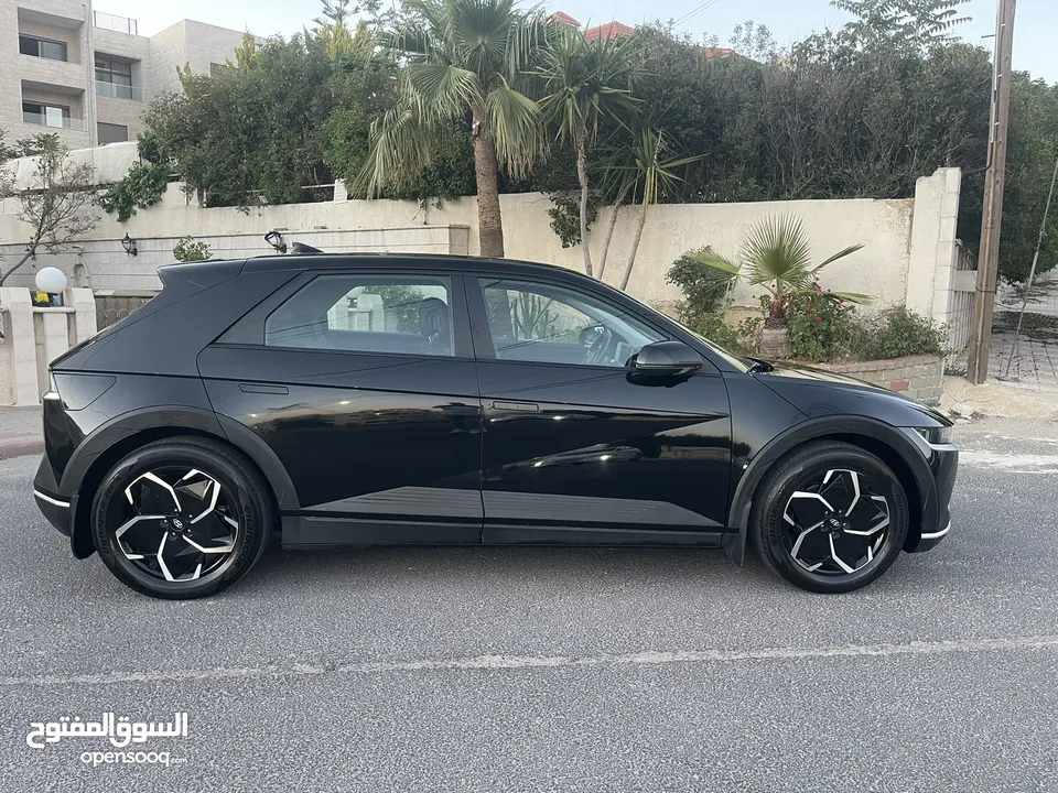 هيونداي ايونيك 5 2022 كهربا فحص كامل وارد كوريا  عداد قليل تقطع 500 بالشحنة البطارية  بحالة الوكالة
