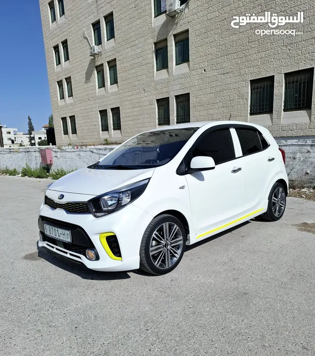 كيا مورنينج 2020 GT line دهان الشركة فل اضافات
