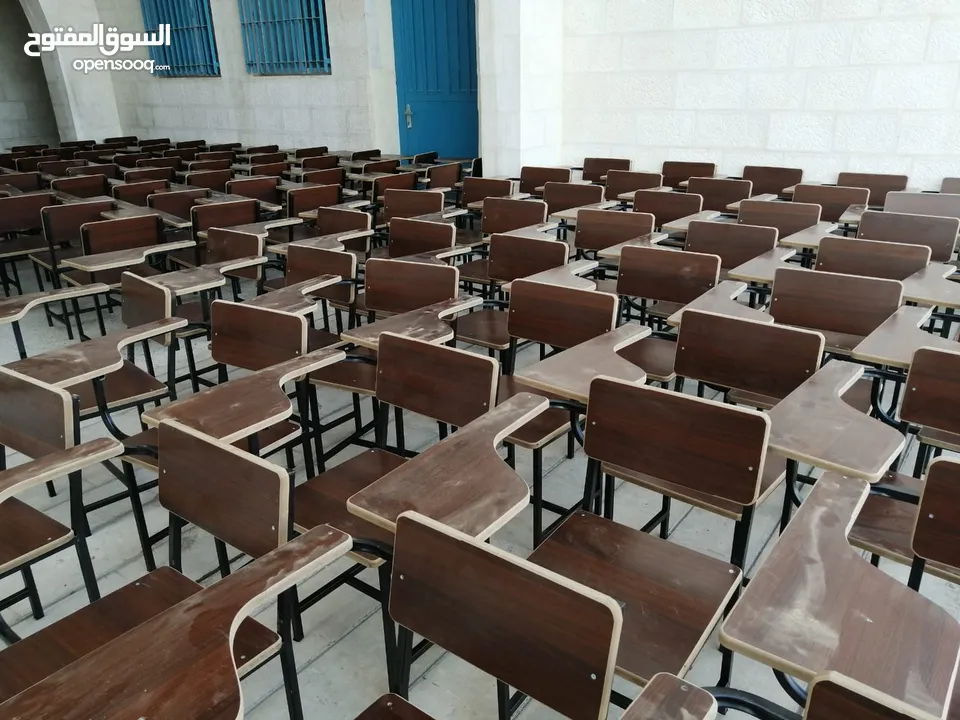 تفصيل كراسي محاضرات مع ركاية ودروج مدرسية. طاولات تركية