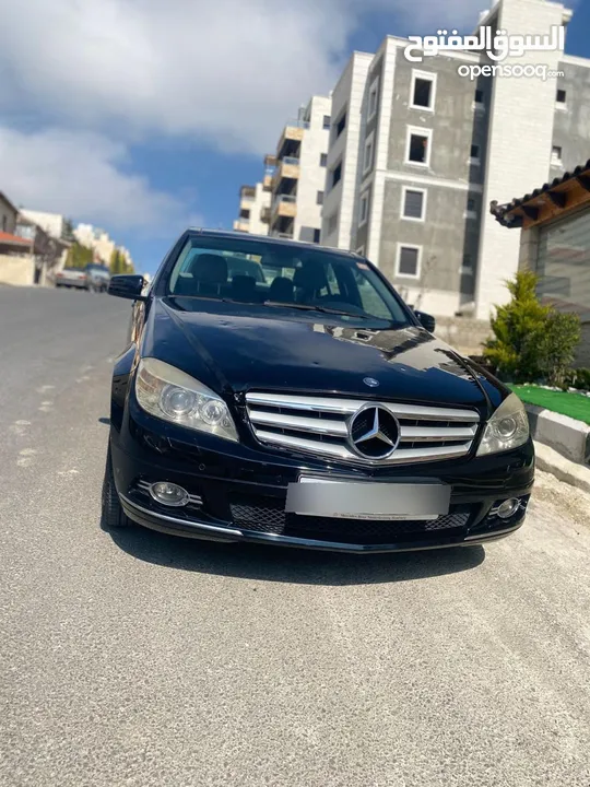مرسيدس C200 2010 فل الفل بانوراما اسود فحص كامل
