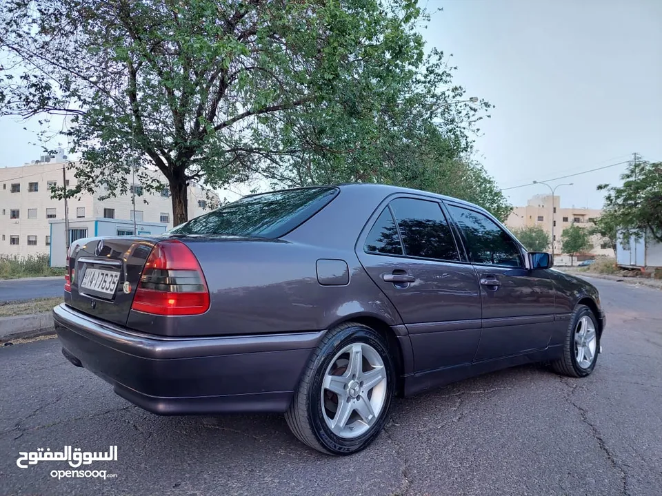 مرسيدس بنز C200موديل 1996 محدثه 2000