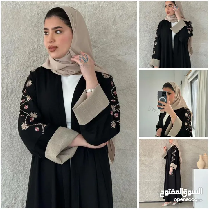 عبايات قصة خليجية مميزة وبأسعار جملة