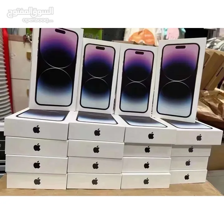 iPhone 14 Pro Max 256GB  ايفون 14 برو ماكس 256 جيجا  جديد كفالة شرق اوسط
