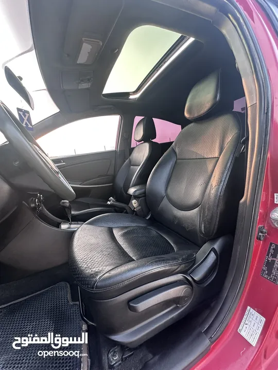 هونداي اكسنت /2014 فل فتحة سقف ديزل اتوماتيك 4 غيار كاملة الإضافات و المميزات