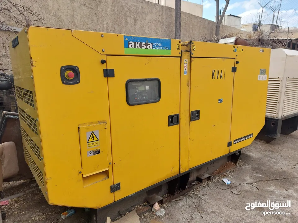 مولدات كهرباء للبيع او للايجار احجام من 15 kva لغاية 550 kva