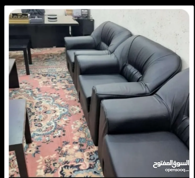 كنب جلد مكتبي فخم الأصلي احذروا التقليد