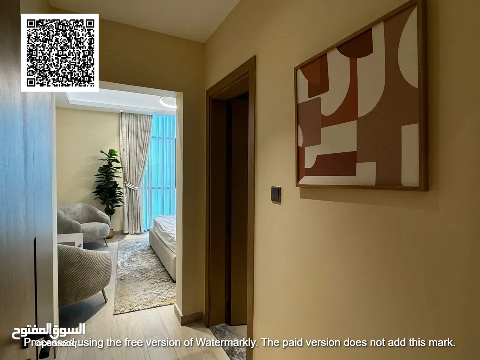 1 غرفة نوم فاخرة مقدم 10% عجمان وسط المدينة - كريك تاور