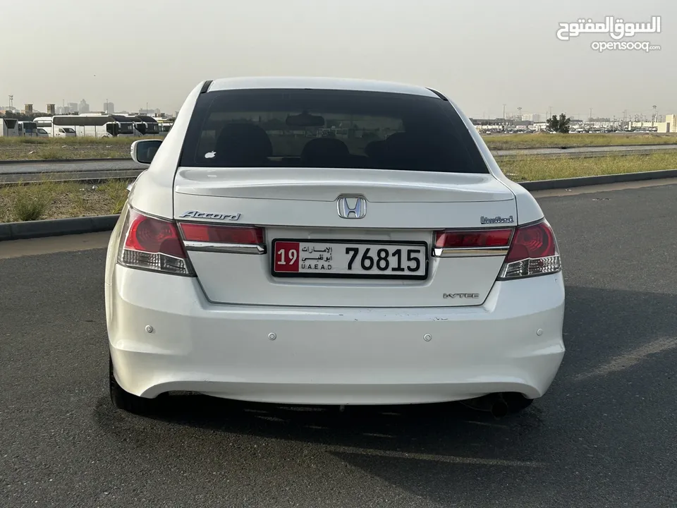 Honda accord 2012 model gcc