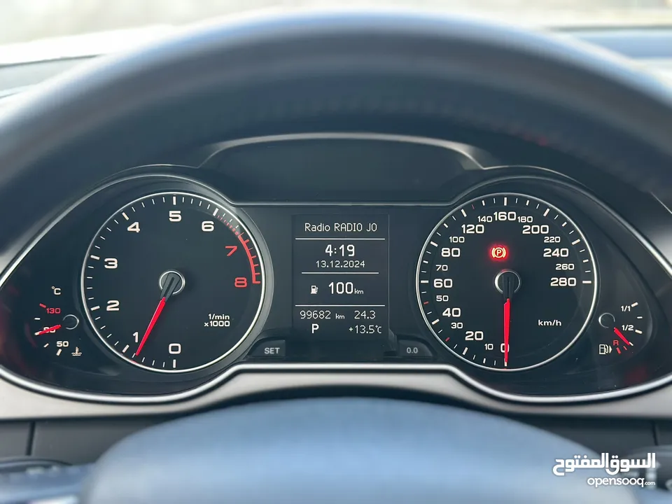 Audi A4 2014 (1.8 TFSI) full loaded وارد الوكالة