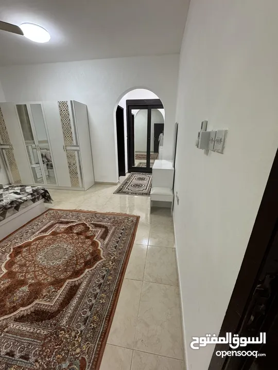 Apartment, one bedroom, hall, kitchen and bathroom, furnished, new, Al Khuwair 33, ground floor