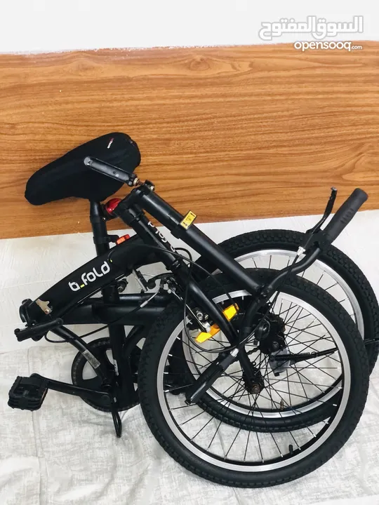 Bfold folding bicycle for sale used دراجة Bfold قابلة للطي للبيع مستعملة