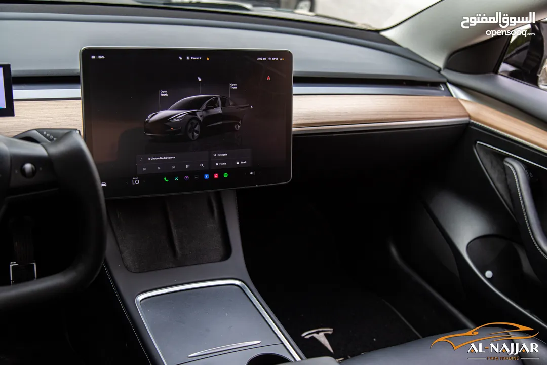 Tesla Model 3 2023 Standard plus   السيارة مميزة جدا و قطعت مسافة 7,000 كيلو متر فقط فقط
