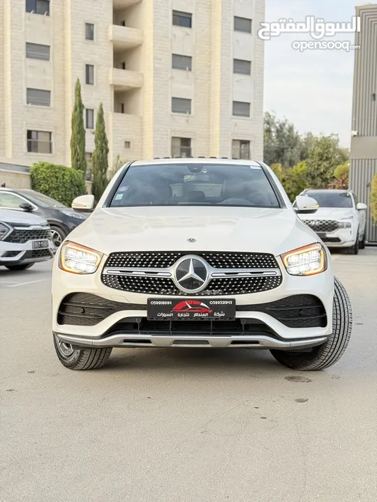 مارسيدس GLC 300E ترخيص 2022 محرك 2000 هايبرد  جير أوتوماتيك 333 حصان