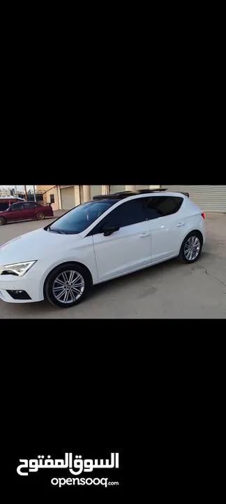 سيت ليون فل  فتحه عداد دجتال ترخيص 2018 فحصً ممتاز دهان شركه ماشيه 45 ألف  سياره شركه
