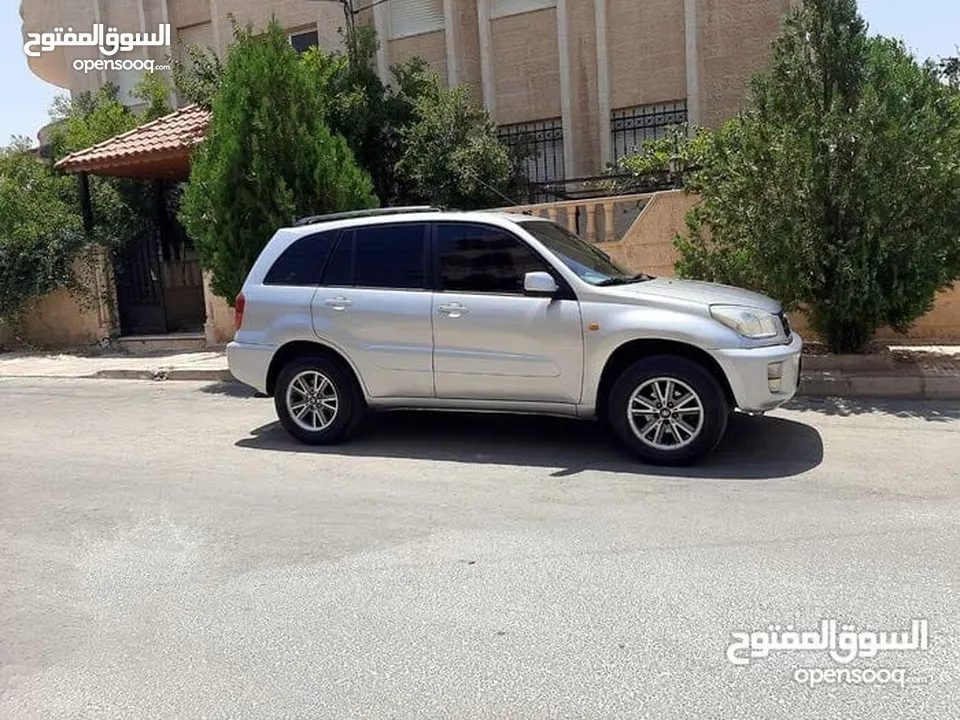 تويوتا راف 4، موديل 2002، بتمشي 160-180 كم