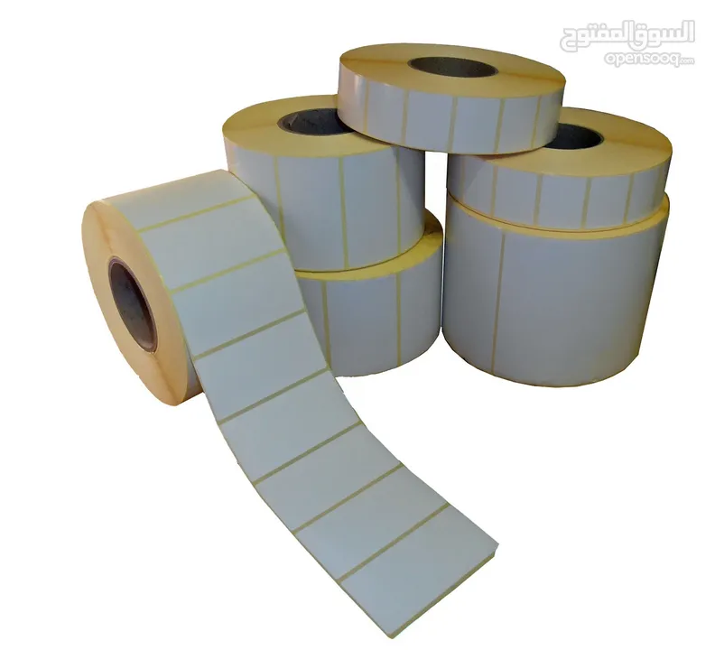 Barcode thermal and thermal transfer roll
