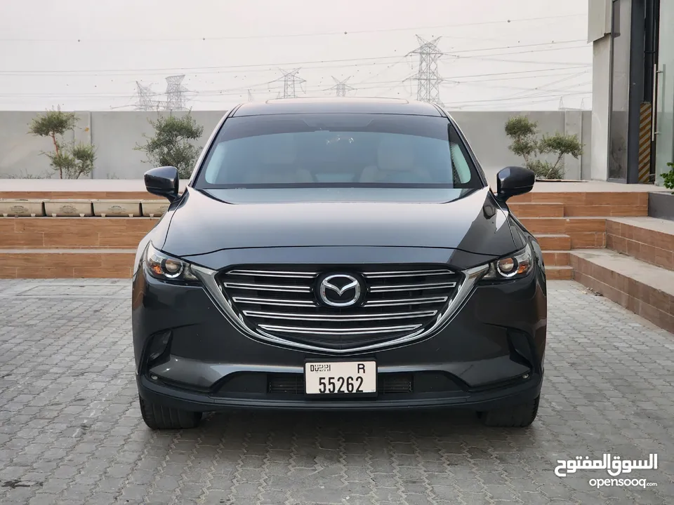 2021 MAZDA CX-9  2.5L TURBO AWD  GCC SPECS  FULL ORIGINAL PAINT  LOW KILOMETERS