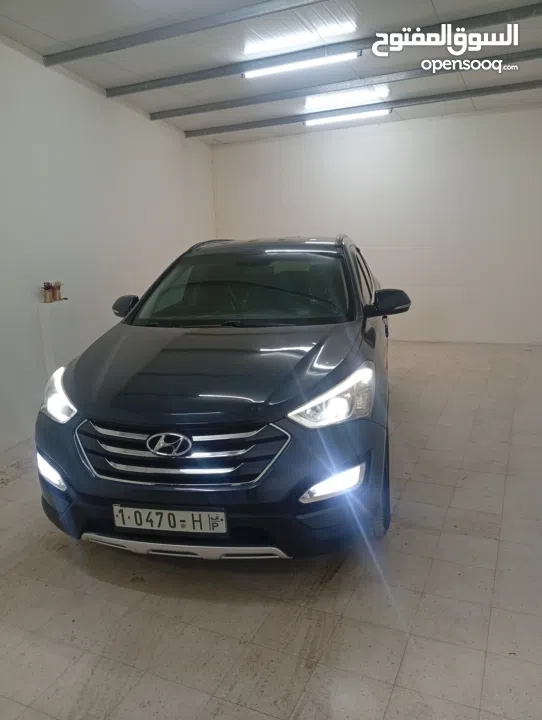 جيب هونداي سنتافي متور 2000 فل ما عدا فتحة لون بترولي مميز سعر حرق على الكاش