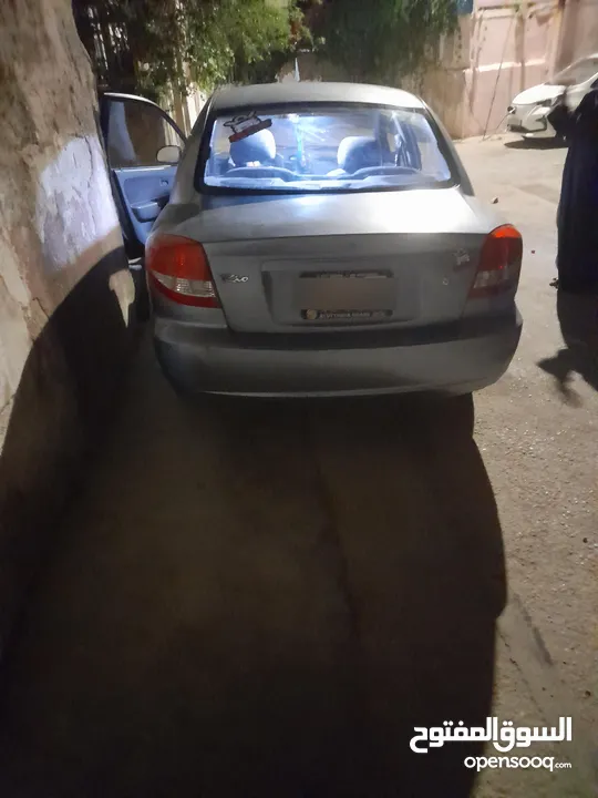 كيا ريو للبيع مرخصه لي شهر 8