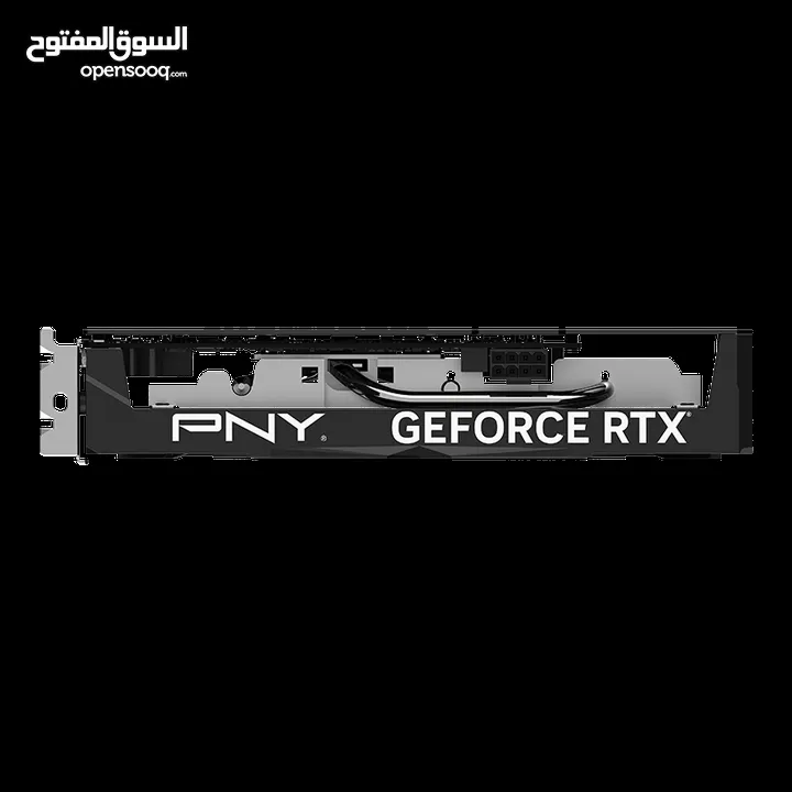 PNY GeForce RTXTM 4060 8GB VERTOTM Dual Fan DLSS 3 كرت شاشة جديد مكفول بسعر حرق