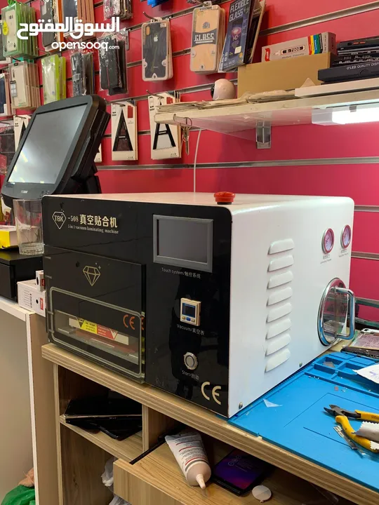 Mobile glass replacement machine 5 in 1