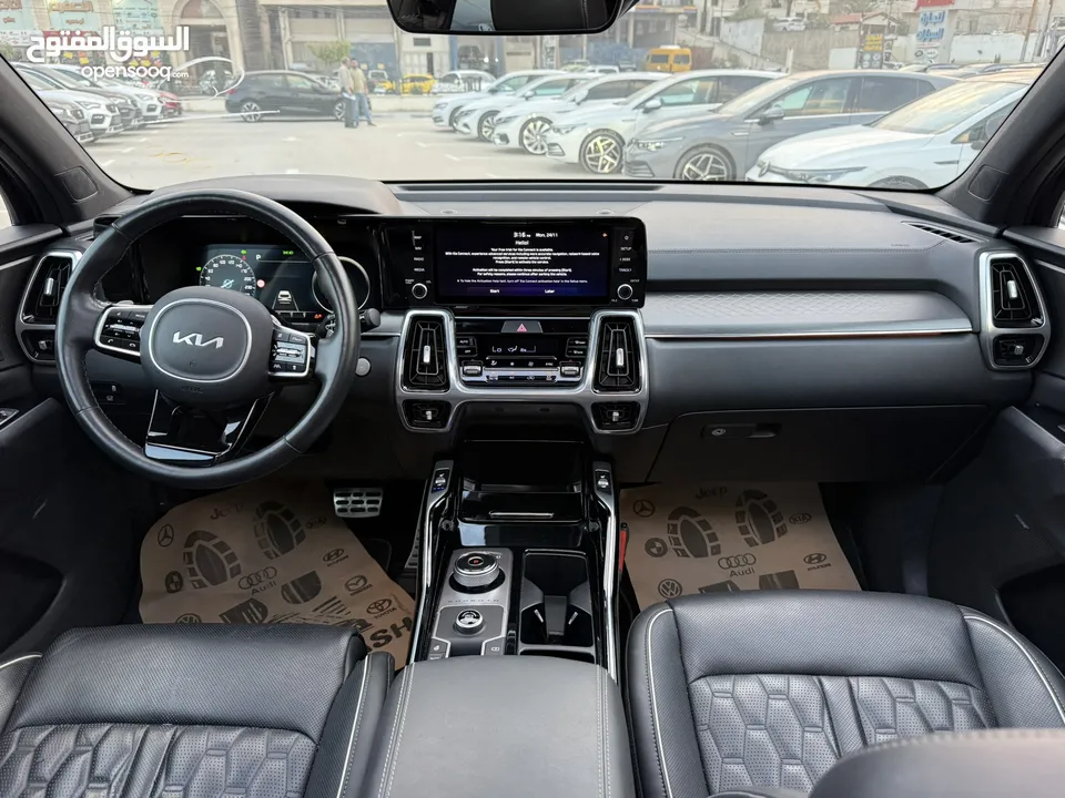 كيا سورينتو ترخيص 2022 محرك 1600 هايبرد   جير أوتوماتيك 240 حصان
