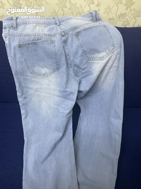 Light wash jeans Sized Large brand new . From Shein