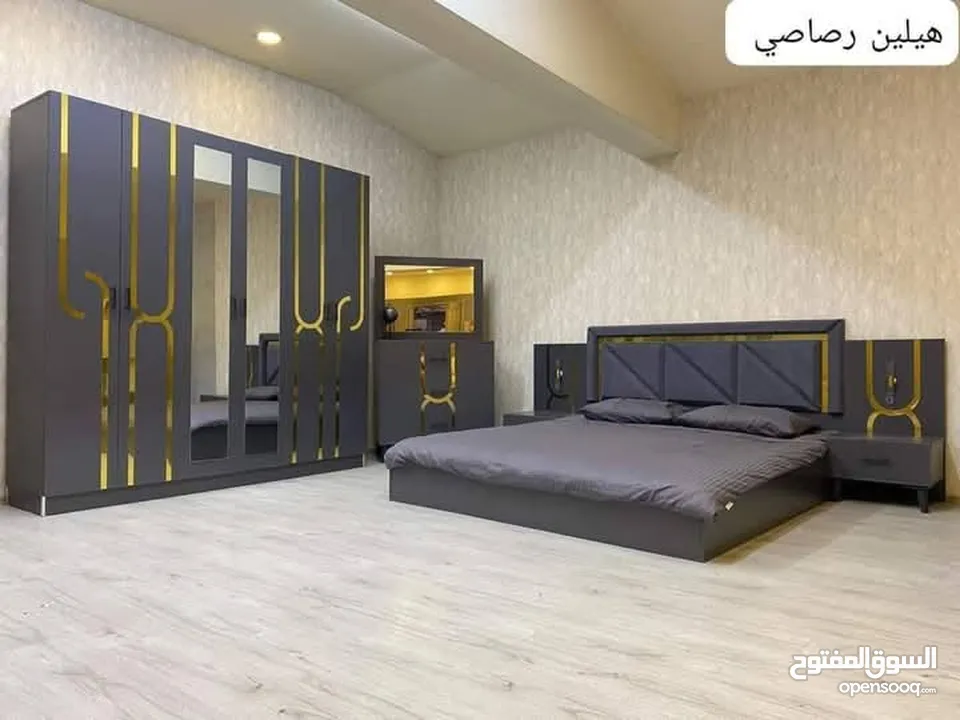 تفصول حسب الطلب  حدث موديلات غرف النوم   والموبيليا الحديثه بارقي وافخم  المواصفات