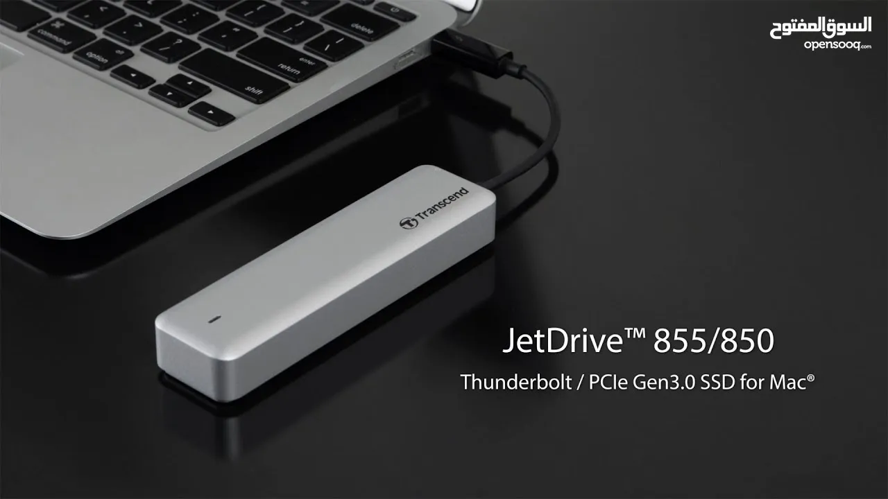 هارديسك داخلي خارجي مساحة 480 جيجا بايت ترانسيند Trancsend Jetdrive 855 SSD Portable 480GB Mac