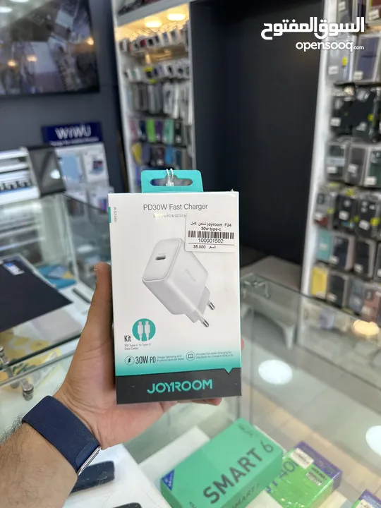 شاحن joyroom 30w كفالة 18 شهر