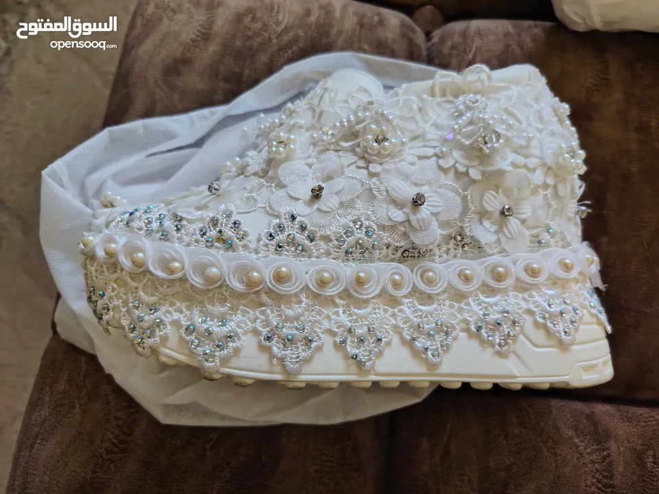 بوط عرايسي لبسة وحدة نمرة 37